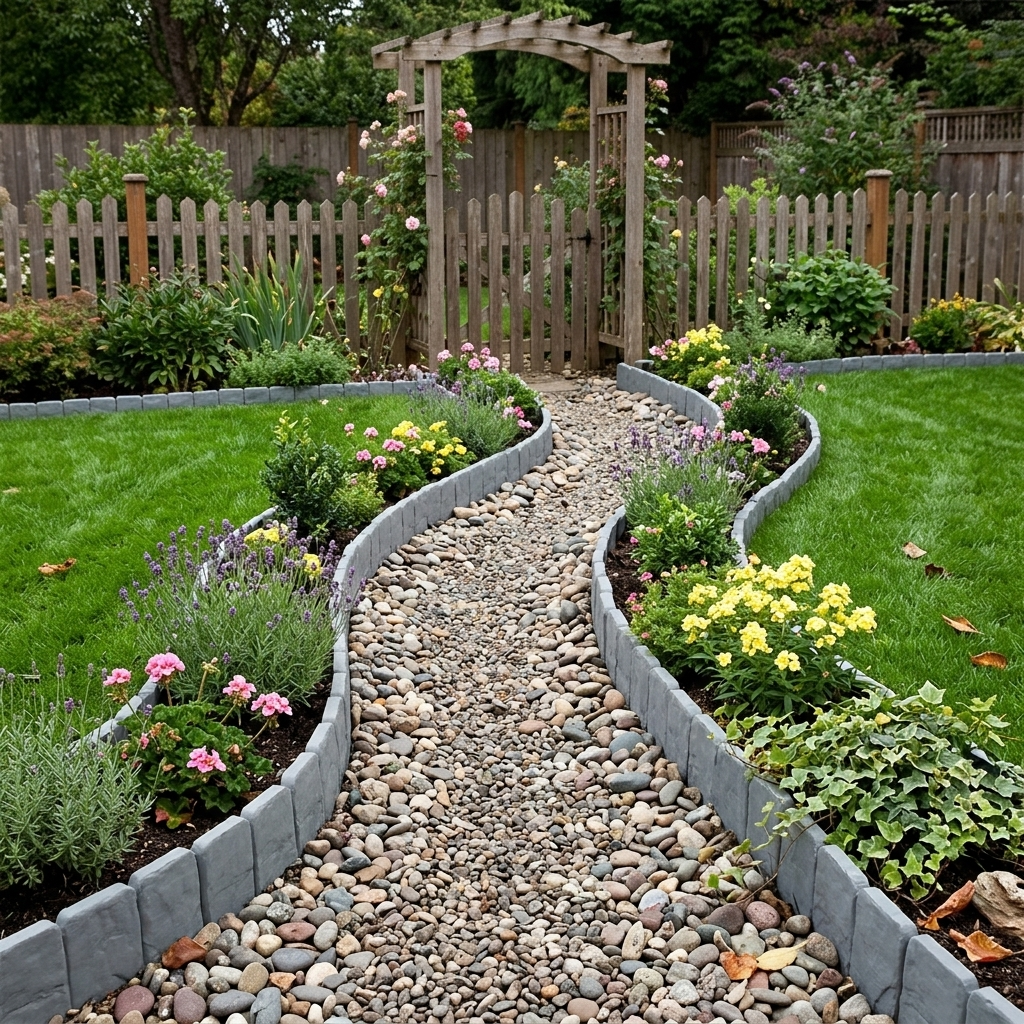 Stoneborder – Bordatura da Giardino in Pietra Finta