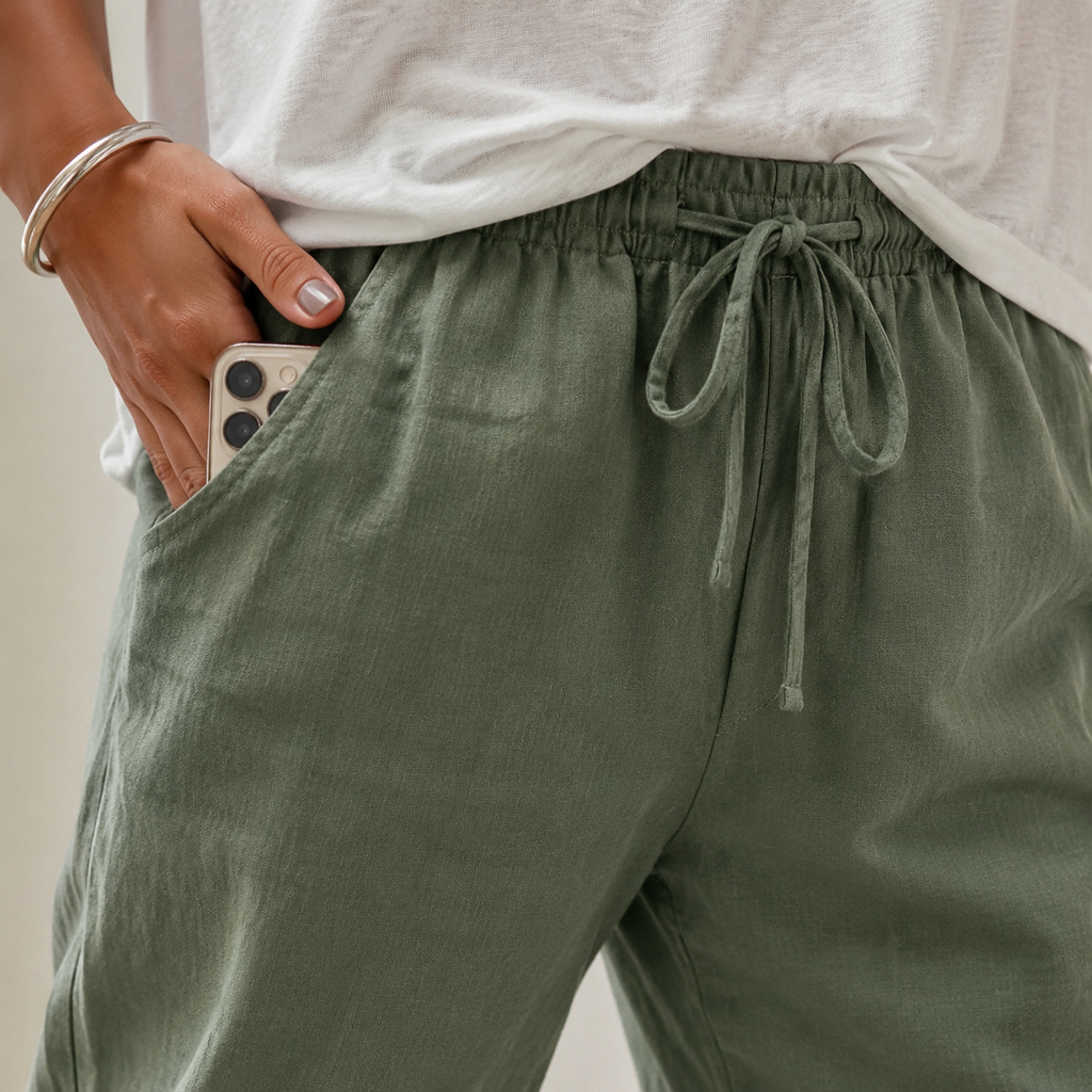 Lunaire – Pantaloni Capri da Donna per uno Stile Estivo Facile