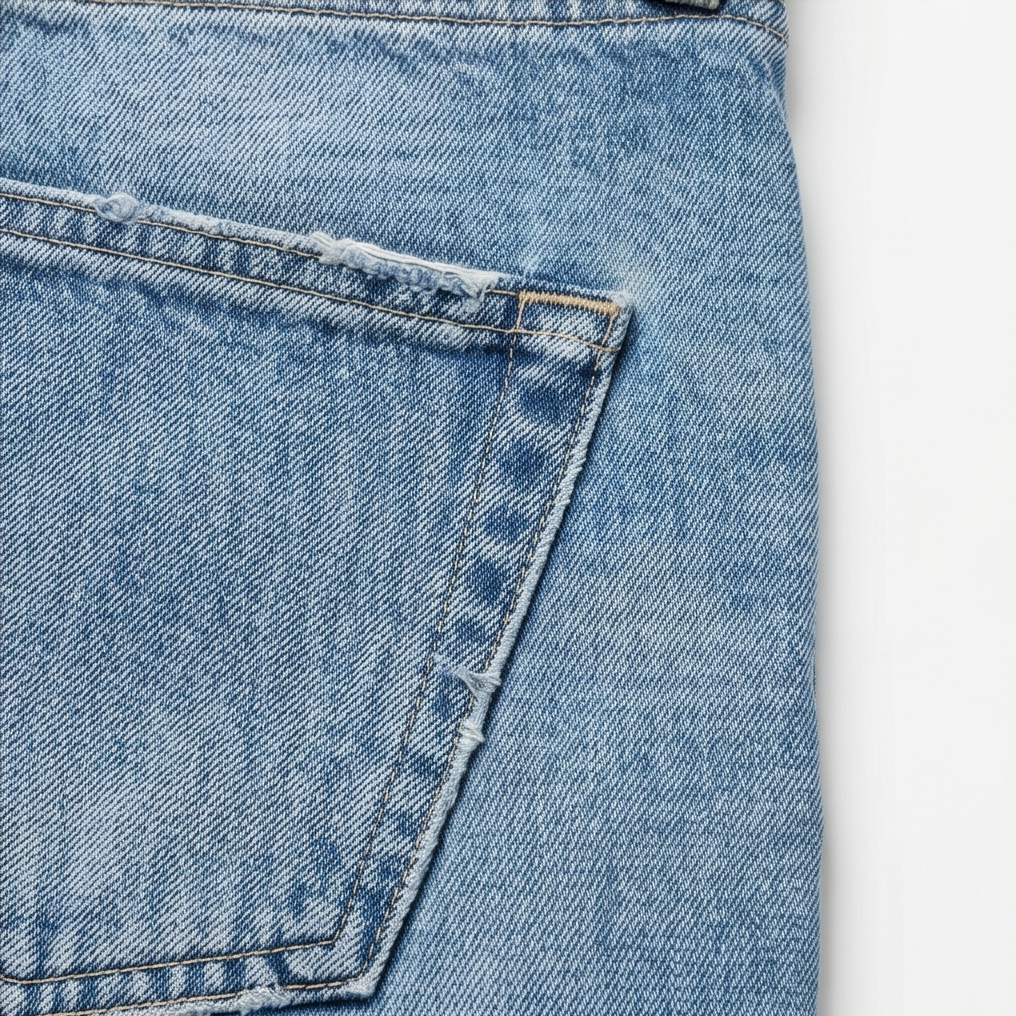 Lumière – Jeans a Barile Cropped con Vita Alta da Donna