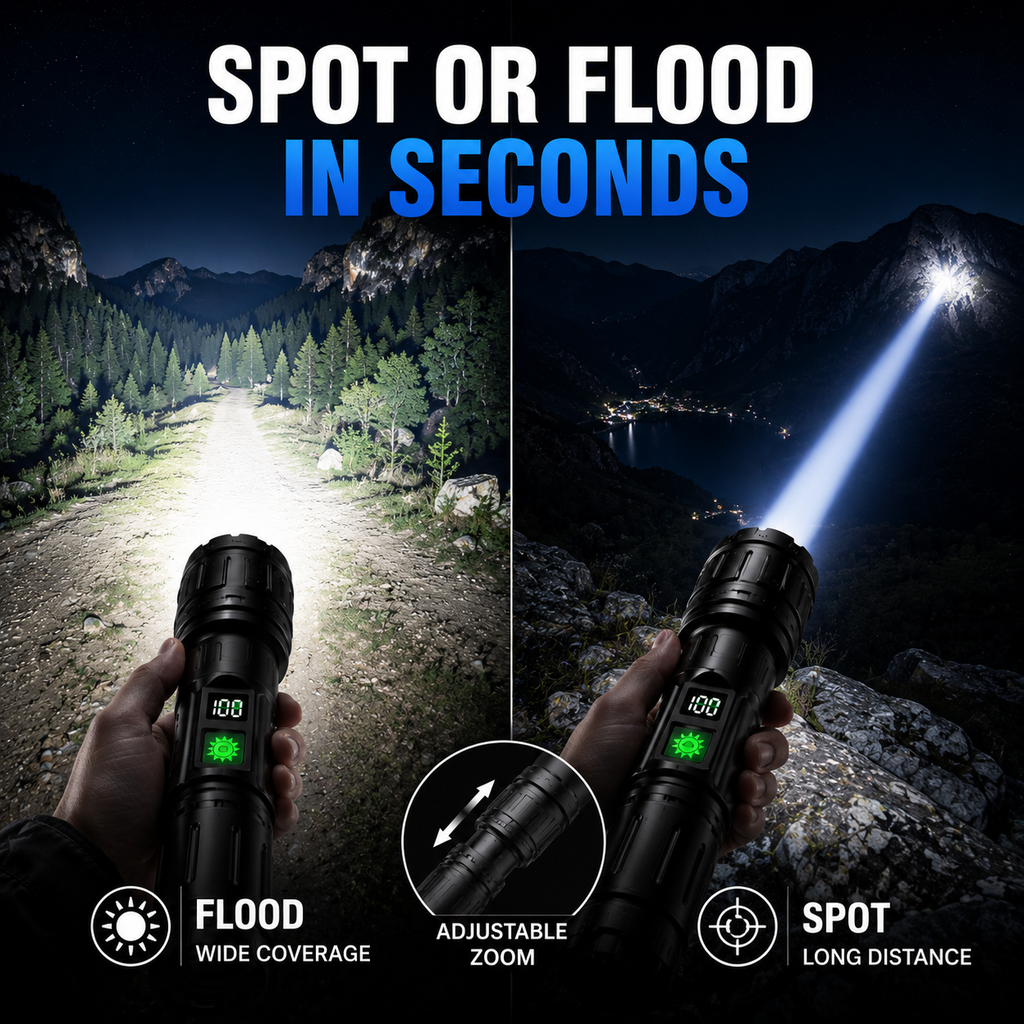 LUMINA TORCH – Torcia tattica ad alta luminosità
