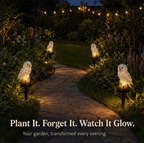 Lumora – Luce da Giardino a Forma di Gufo Solare