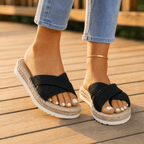 Lunara – Sandali Slide in Stile Espadrille Morbidi