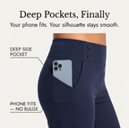 Marivella – Pantaloni Capri Stretch a Vita Alta per Donna