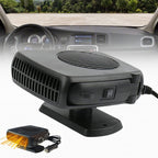 Ventilatore Riscaldatore per Auto 12V – Riscaldatore Portatile in Ceramica 150W/300W per Sbrinamento e Riscaldamento Rapido