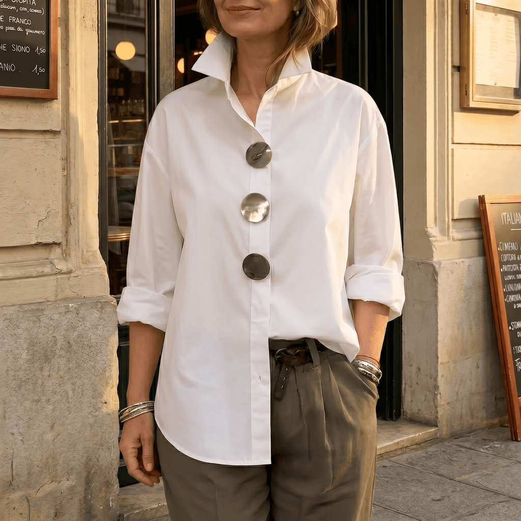 Milenza – Blusa Dichiarazione in Stile Italiano