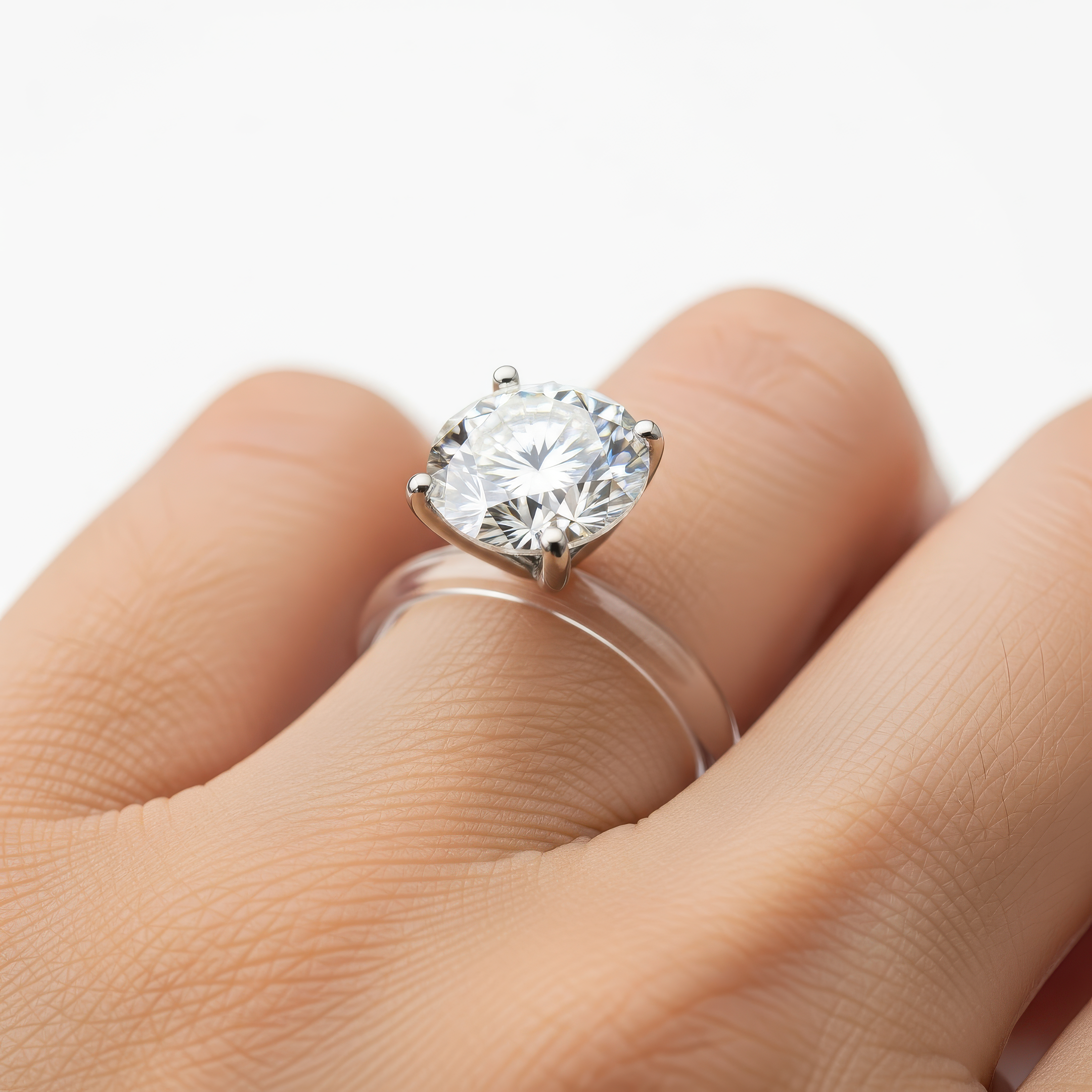 Elaria - Anello con filo galleggiante invisibile