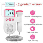 Monitor Fetal Doppler per la Frequenza Cardiaca del Feto - Rilevatore di Suoni del Cuore del Bambino