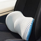 SpineRest Cuscino Lombare Ortopedico | Supporto Ergonomico per la Schiena per Ufficio, Auto e Casa | Rivestimento Rimovibile