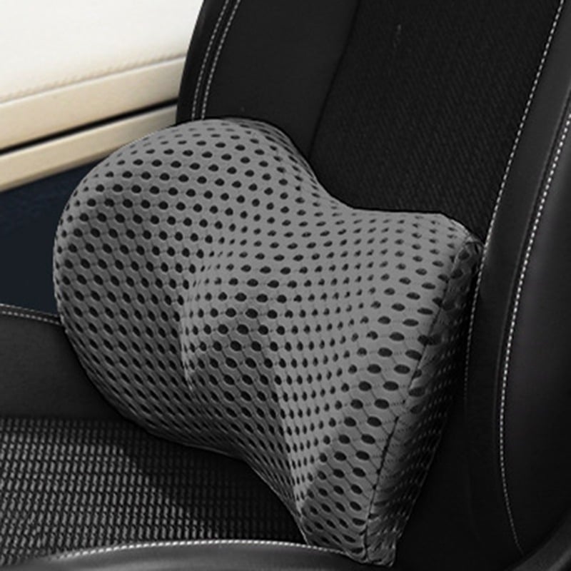 SpineRest Cuscino Lombare Ortopedico | Supporto Ergonomico per la Schiena per Ufficio, Auto e Casa | Rivestimento Rimovibile
