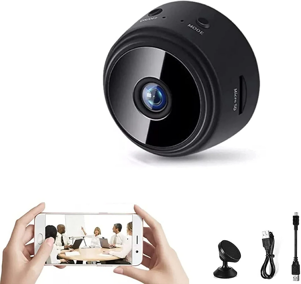 1080p Telecamera Mini WiFi Magnetica