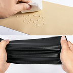 Pezza di Riparazione per Divano in Pelle Autoadesiva Tagliabile (19,7 x 53,9 pollici)