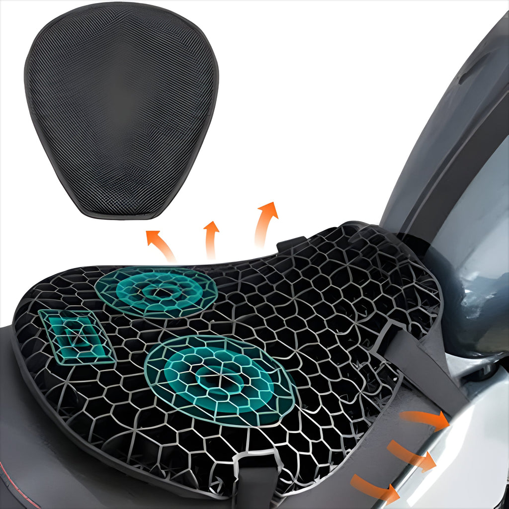 Cuscino in Gel per Sella di Moto per Lunghe Distanze
