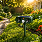 PESTWARD – Dispositivo a Energia Solare per la Deterrenza Umana degli Animali in Giardino