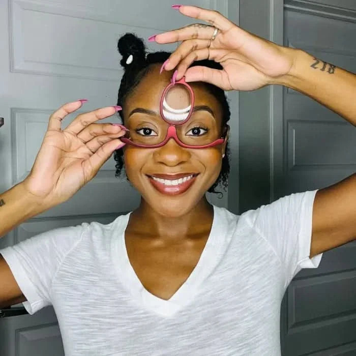 Occhiali da Trucco Rotanti: Precisione e Comfort