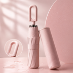 STORMLOCK - Ombrello automatico antivento con struttura a 8 stecche e protezione UV progettato per resistere a condizioni meteorologiche avverse e per la comodità nei viaggi quotidiani