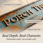 Porchly – Targa Terapia da Veranda in Stile Vintage