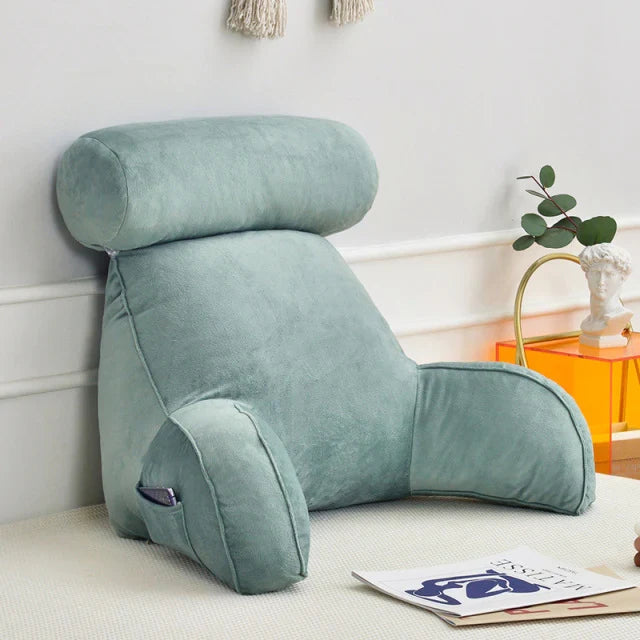 Cuscino da Letto per Lettura con Braccia