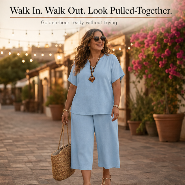 Rivelle – Set Due Pezzi Relaxed Plus-Size per Donna