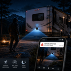 RVGUARD – Telecamera di Retromarcia Wireless con Visione Notturna e Rilevamento di Movimento