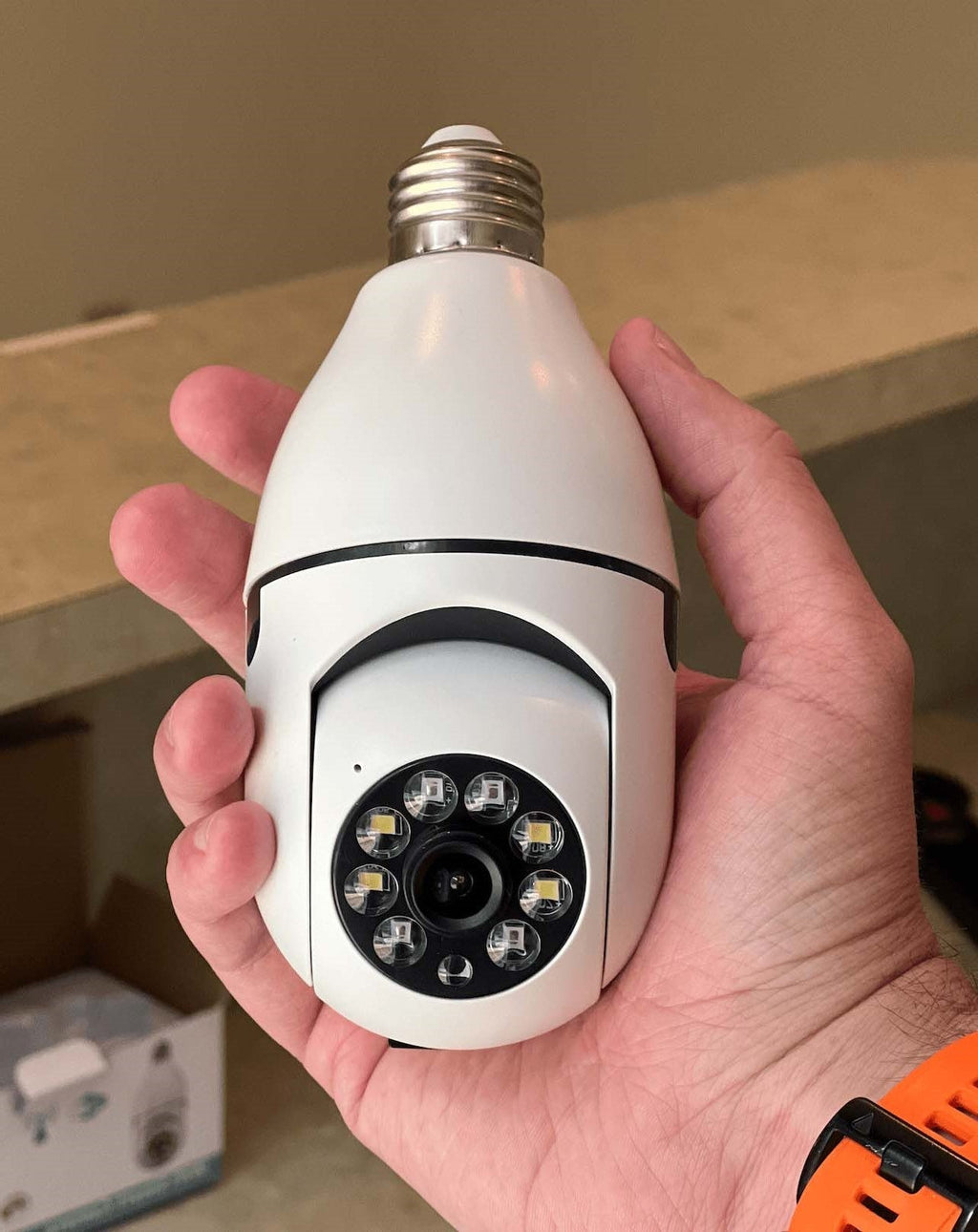 Lampadina di Sicurezza con Telecamera - Telecamera di Sicurezza per Lampadine con Alta Valutazione