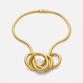 Serpina - Set di Collana e Bracciale a Forma di Serpente Flessibile