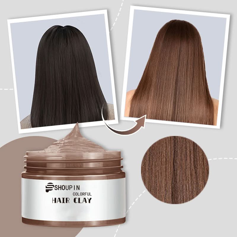 Cera colorante temporanea per capelli