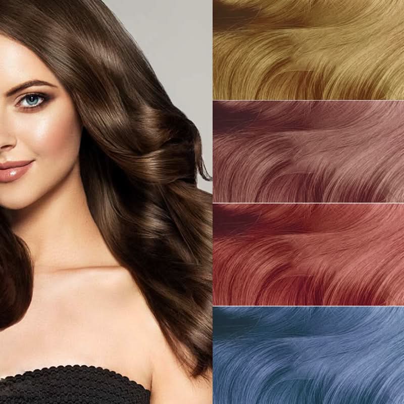 Cera colorante temporanea per capelli
