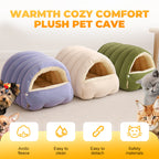 Cavina - Letto Cave per Animali Domestici in Peluche