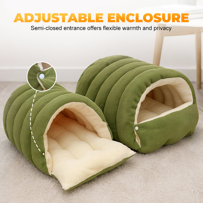 Cavina - Letto Cave per Animali Domestici in Peluche