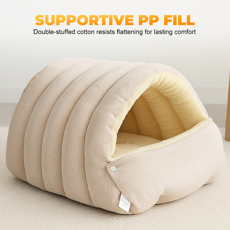 Cavina - Letto Cave per Animali Domestici in Peluche