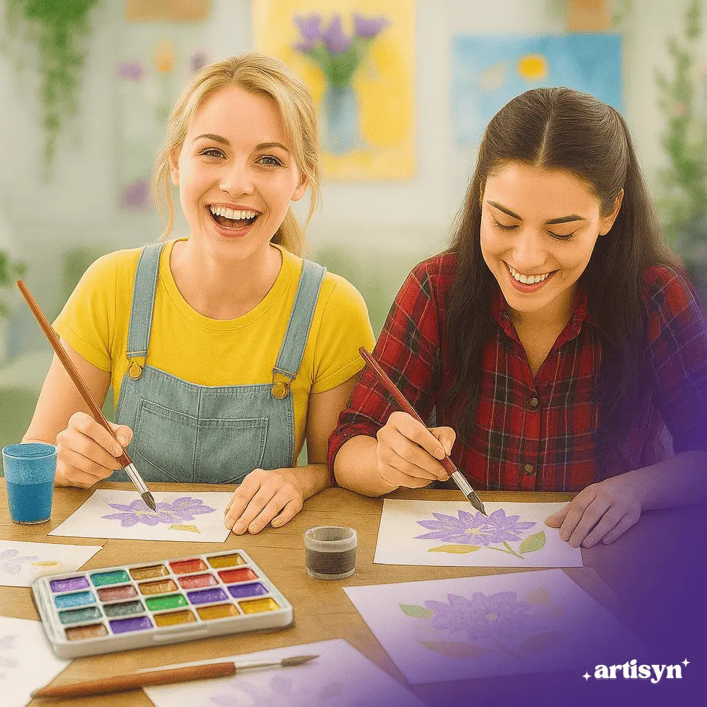 Artisyn - Set di Colori Acquerello Iridescenti