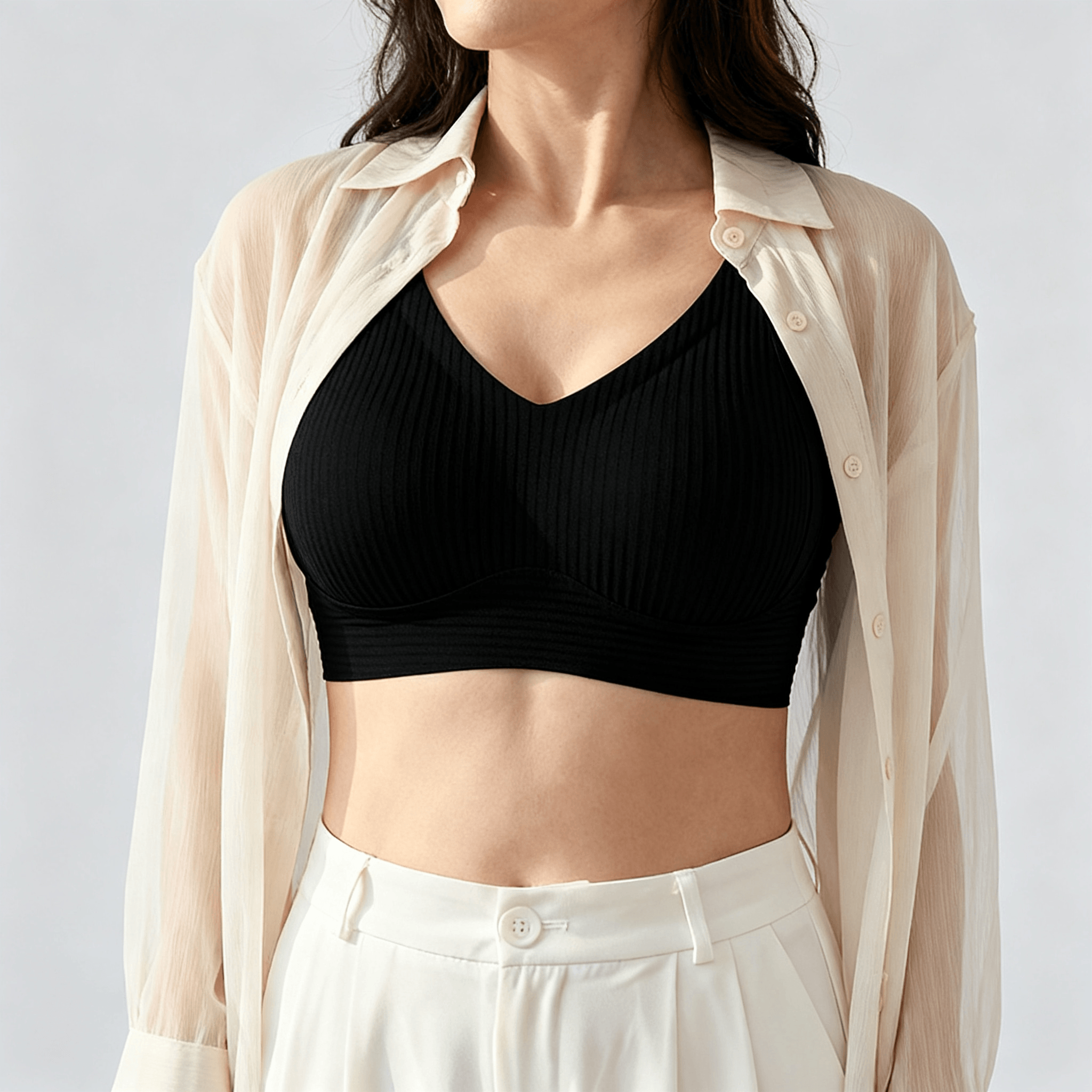 Veluna – Reggiseno Wireless 3D Lift per Comfort Tutto il Giorno